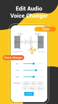 Voice Recorder MP3 Audio Sound android App screenshot 3