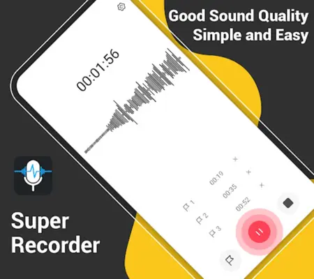 Voice Recorder MP3 Audio Sound android App screenshot 6